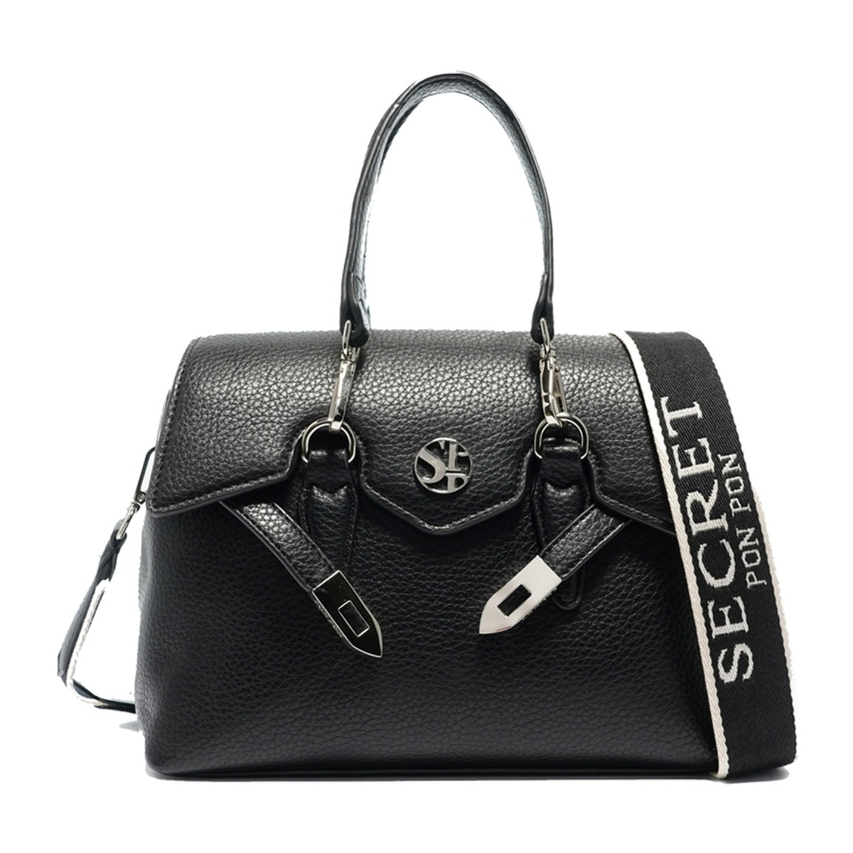 Borsa a mano da donna - Modello Seraphina Plus - 100% poliuretano - 26.0 x 19.5 x 11.0 cm