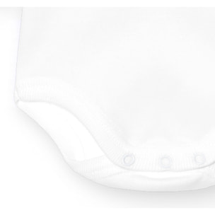 Body bebé manga larga cuello elegante