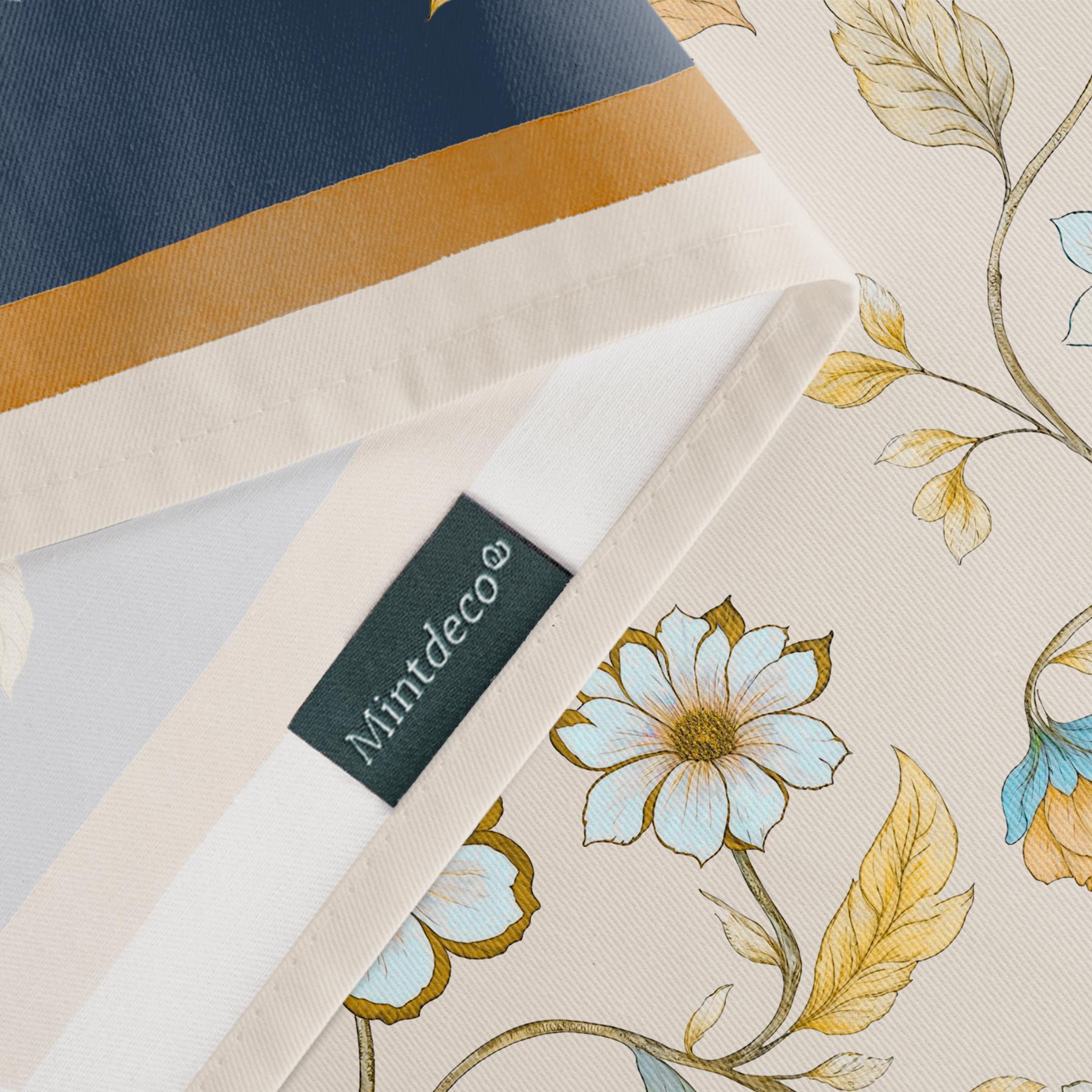 Nappe anti-taches ELARA BEIGE - en 100 % coton