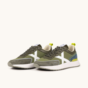 Zapatilla Ergonómica en Naranja y Beige MUNICH SPEED 19