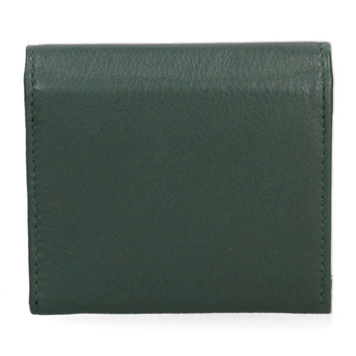 Portafoglio  da donna ecopelle Prodotto Vegano 12x10x3 cm