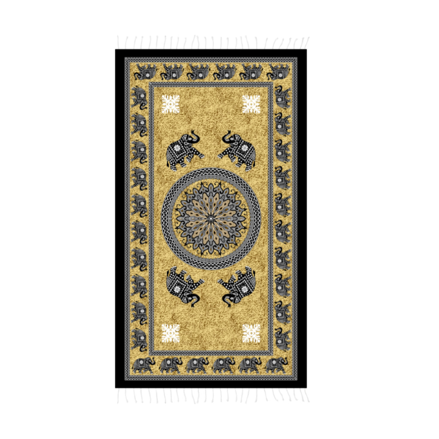 Telo Mare Fouta Modello Moranda Con Frange