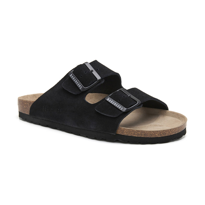SANDALIA BABUNKERS NEGRO