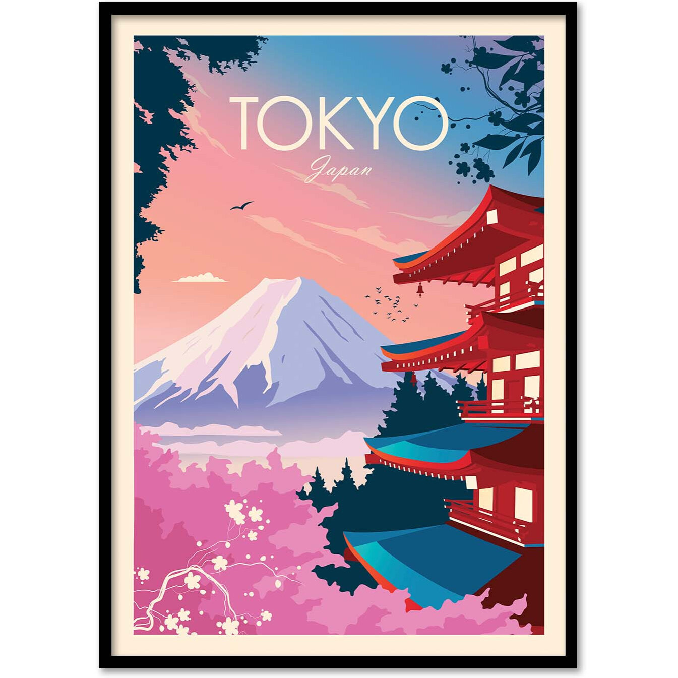 Affiche - Tokyo Version 2 - Studio Inception