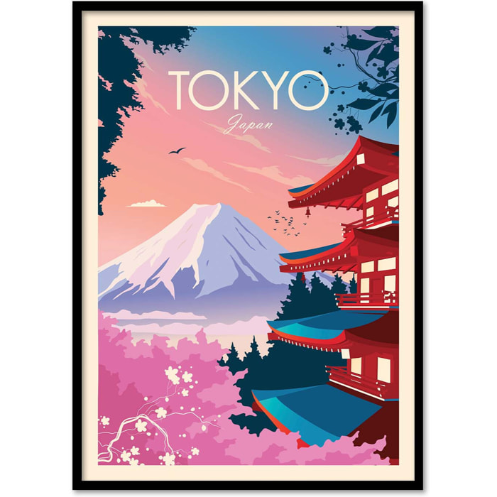 Affiche - Tokyo Version 2 - Studio Inception