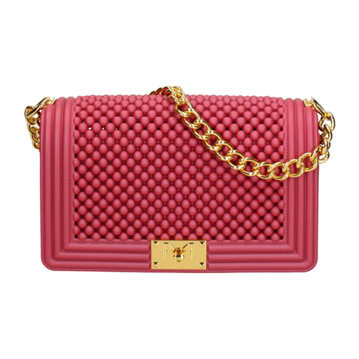 Borsa a mano da donna - Modello False - 100% gomma - 15.0 x 25.0 x 8.0 cm