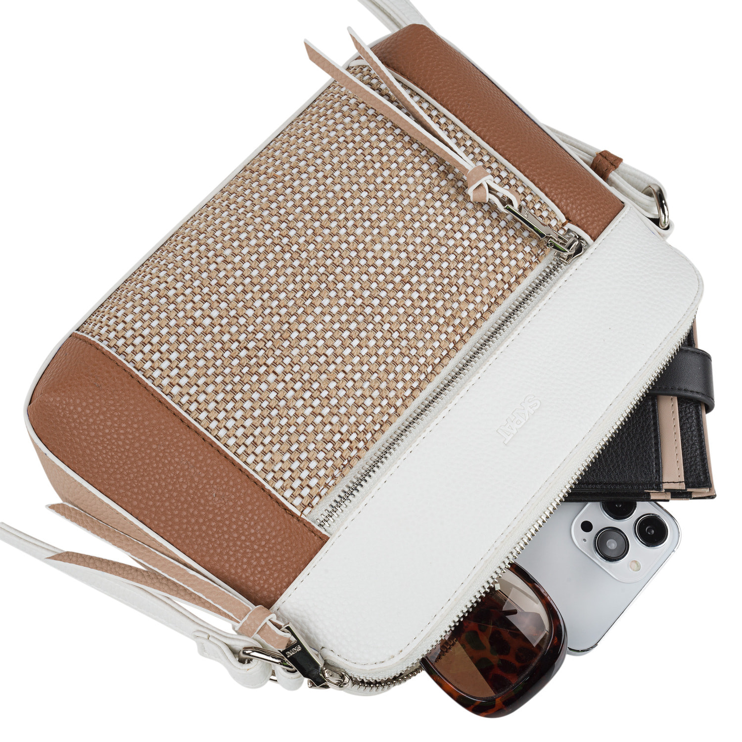 Bolso Bandolera Mujer Sint/Pu Skpat Hanna Marron