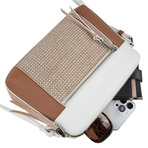 Bolso Bandolera Mujer Sint/Pu Skpat Hanna Marron