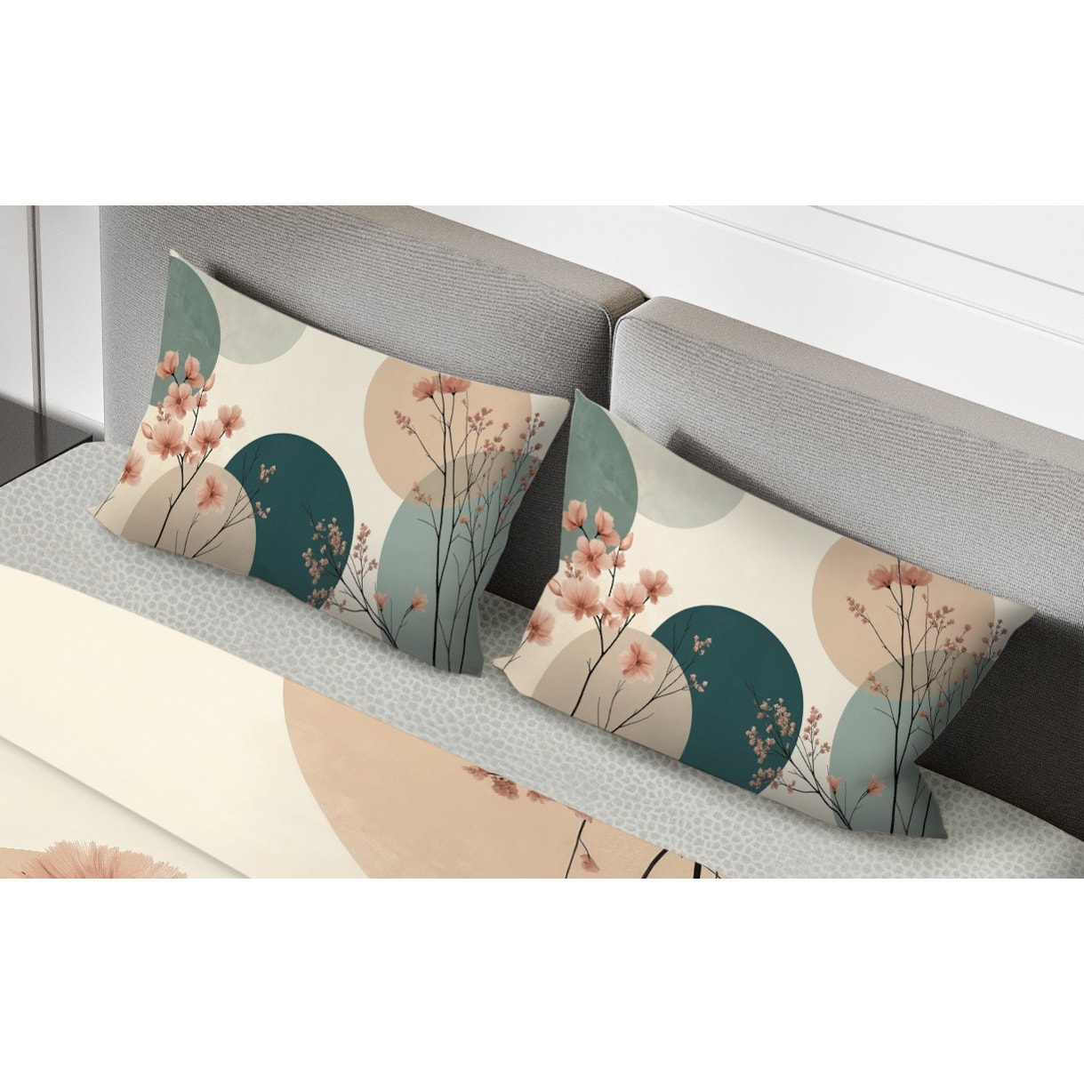 Parure Lenzuola fotografico Piazzato Fine-Art 2 Piazze Disegno Erika