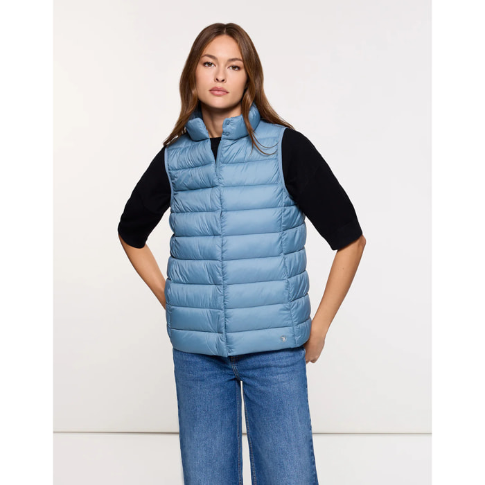 Chaleco Acochado Azul - Bare