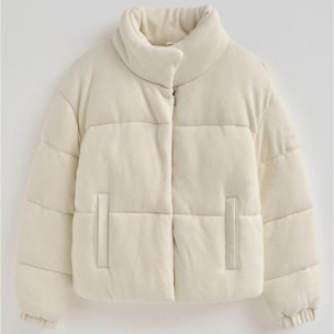 Chaqueta Lizzie color crudo con logo Polo Club