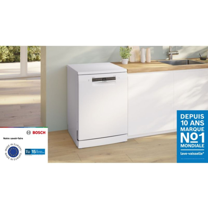 Lave vaisselle 60 cm BOSCH SMS4EVW00E, SERENITY, Efficient Dry