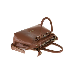 Borsa a mano da donna Made in Italy - Modello Lumina Elite - 100% pelle - 28.5 x 19.0 x 10.0 cm