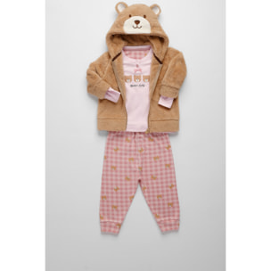Completo tre pezzi neonata beary Noidinotte