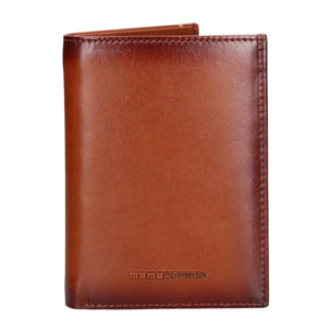 Portafoglio uomo in vera pelle - Modello Erewhon Pro - Casual - 10.0 x 7.6 x 0.5 cm