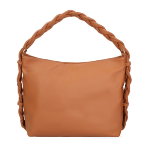 Borsa a spalla da donna - Modello Umbria - Vera pelle - 31.0 x 26.0 x 12.0 cm