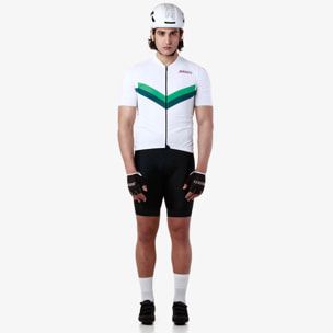 Briko - Maglie gioco, Uomo, Bianco - MAZE STRIPE JERSEY