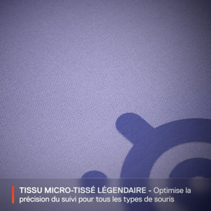 Tapis de souris STEELSERIES QcK L Lavande