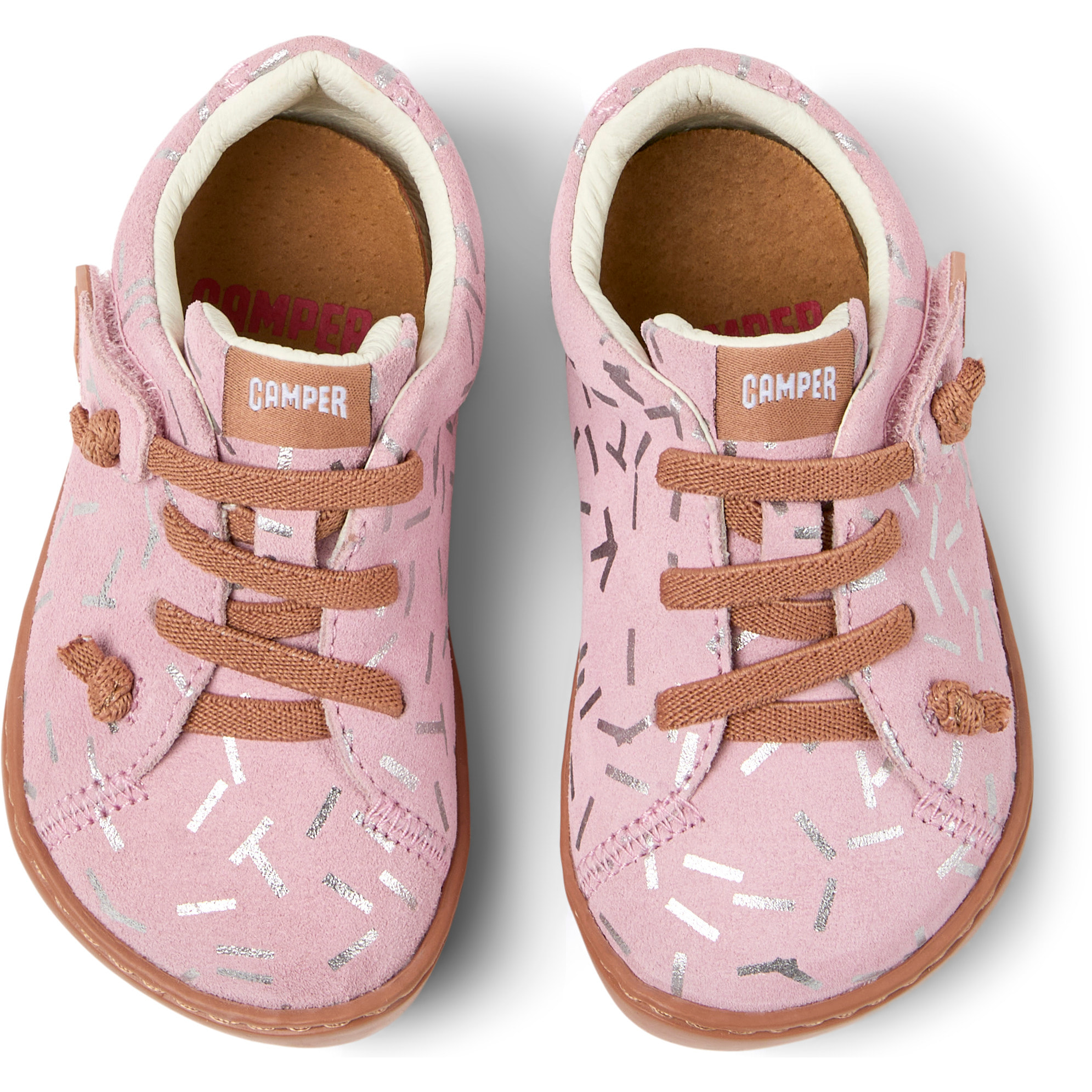 Sneakers - CAMPER Peu Cami - Rosa - Pelle scamosciata