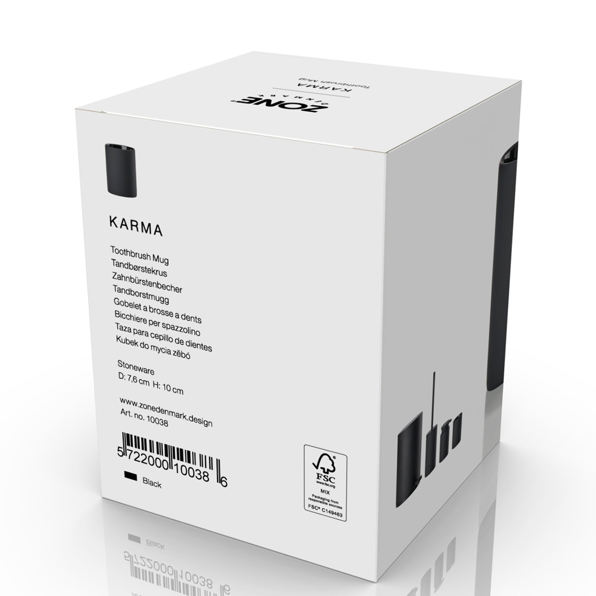 Gobelet pour brosse à dents Karma