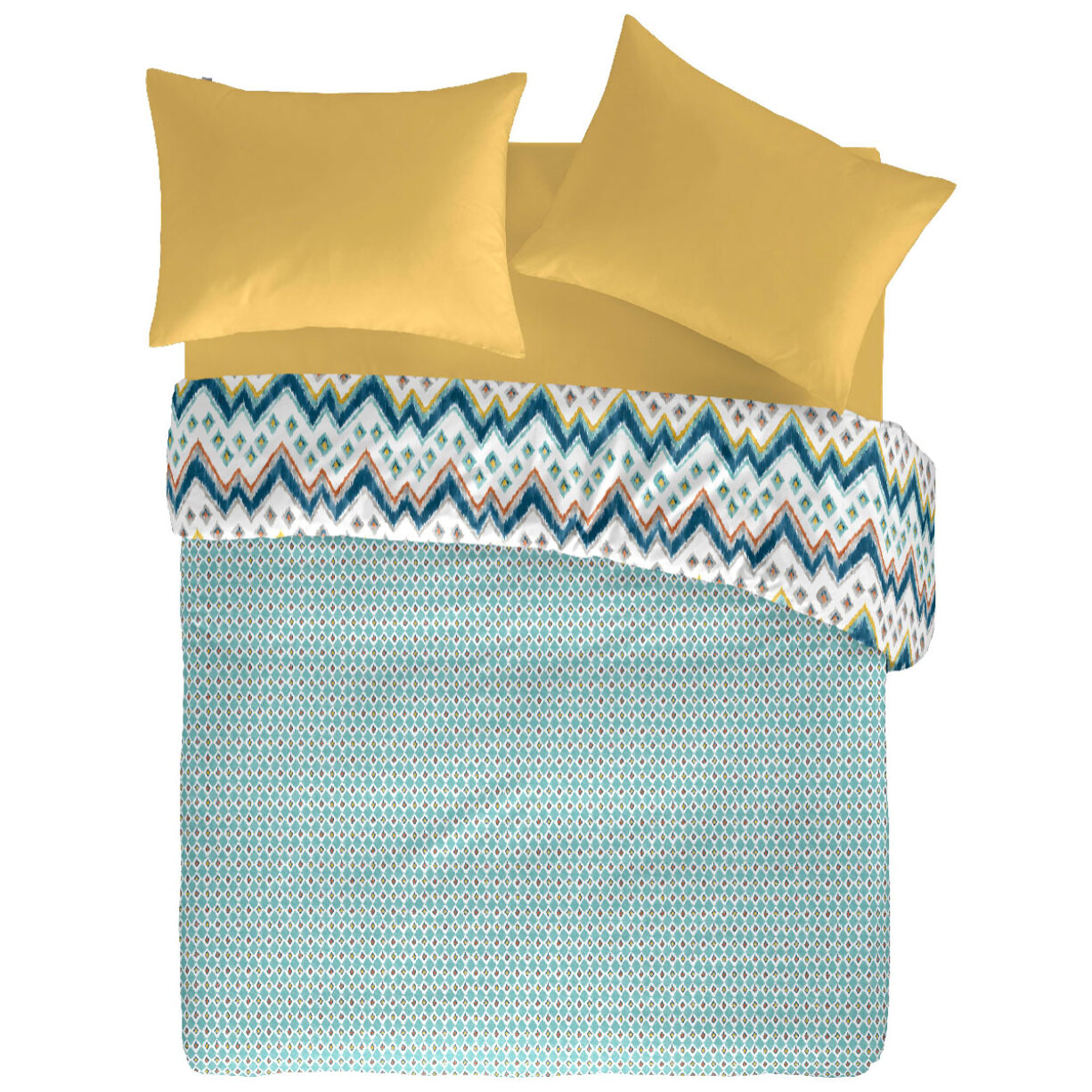 Funda nórdica reversible 100% algodón BATU - Varias medidas disponibles.