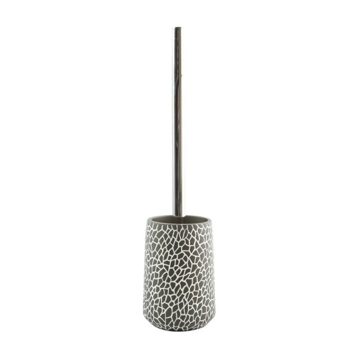 Brosse Wc avec support Polyrésine SAFARI Marron MSV
