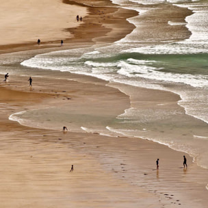Tableau bonheur vacances à la mer Tableau alu Dibond