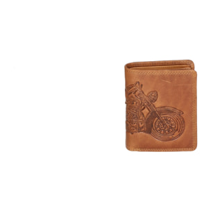 Portafoglio  da uomo In Vera pelle Made in Italy 13x10x3 cm