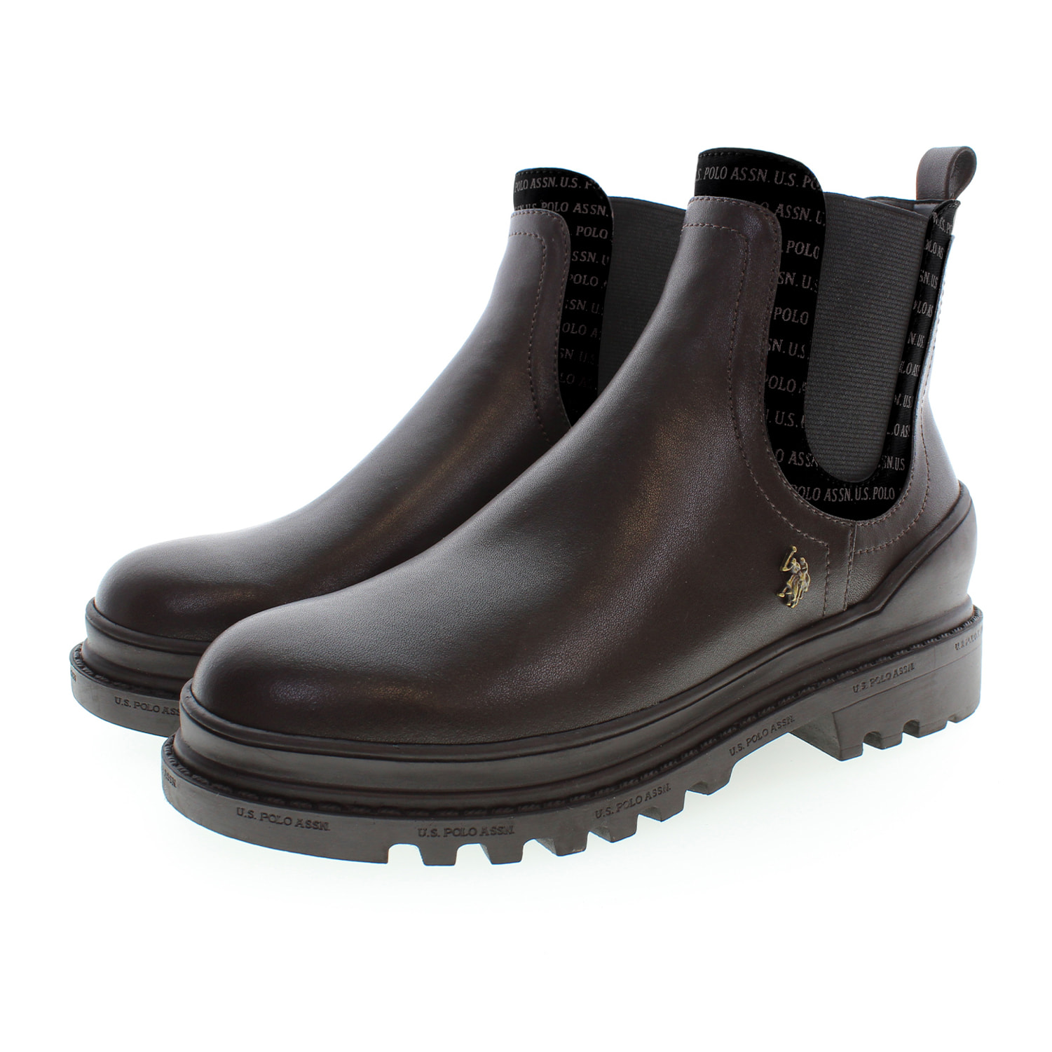 Stivali U.S. Polo Assn Dark Brown