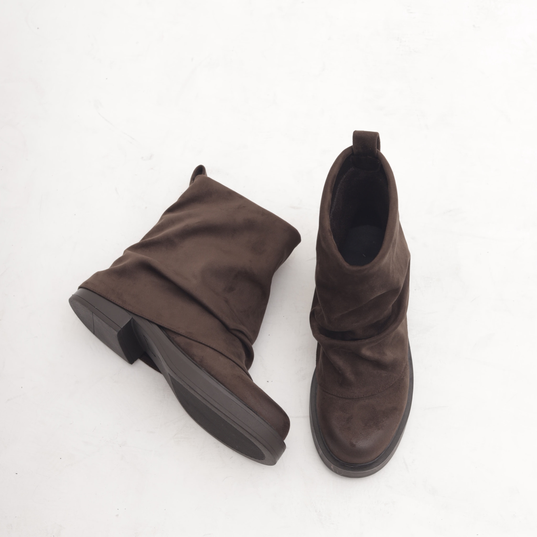 TRONCHETTO BASSO RISVOLTATO TESTA DI MORO