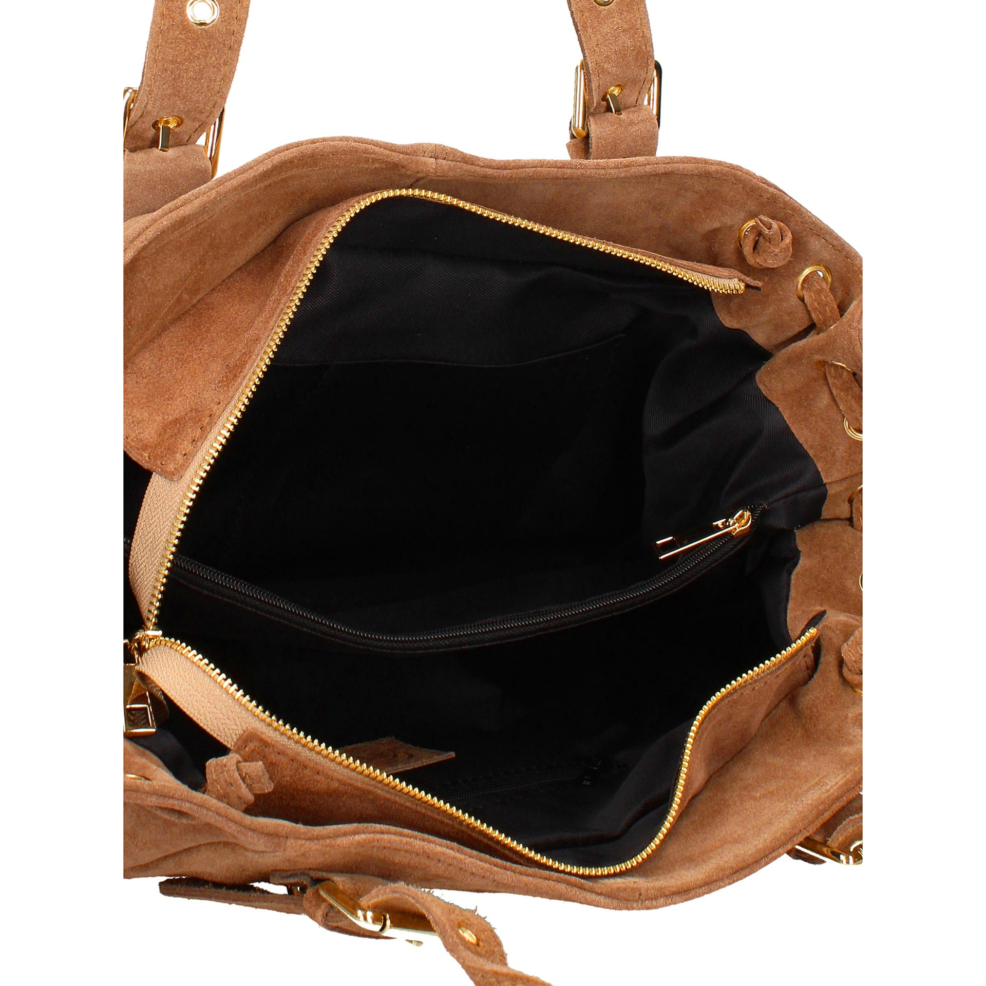 Borsa a mano da donna Made in Italy - Modello Celeste Plus - 100% pelle - 20.0 x 28.5 x 41.0 cm