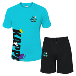 Completo Corto Ragazzo KAPPA Cotone 8 / 16 Anni