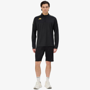Kappa - Felpe Uomo Nero - Kappa4Football Gassolo