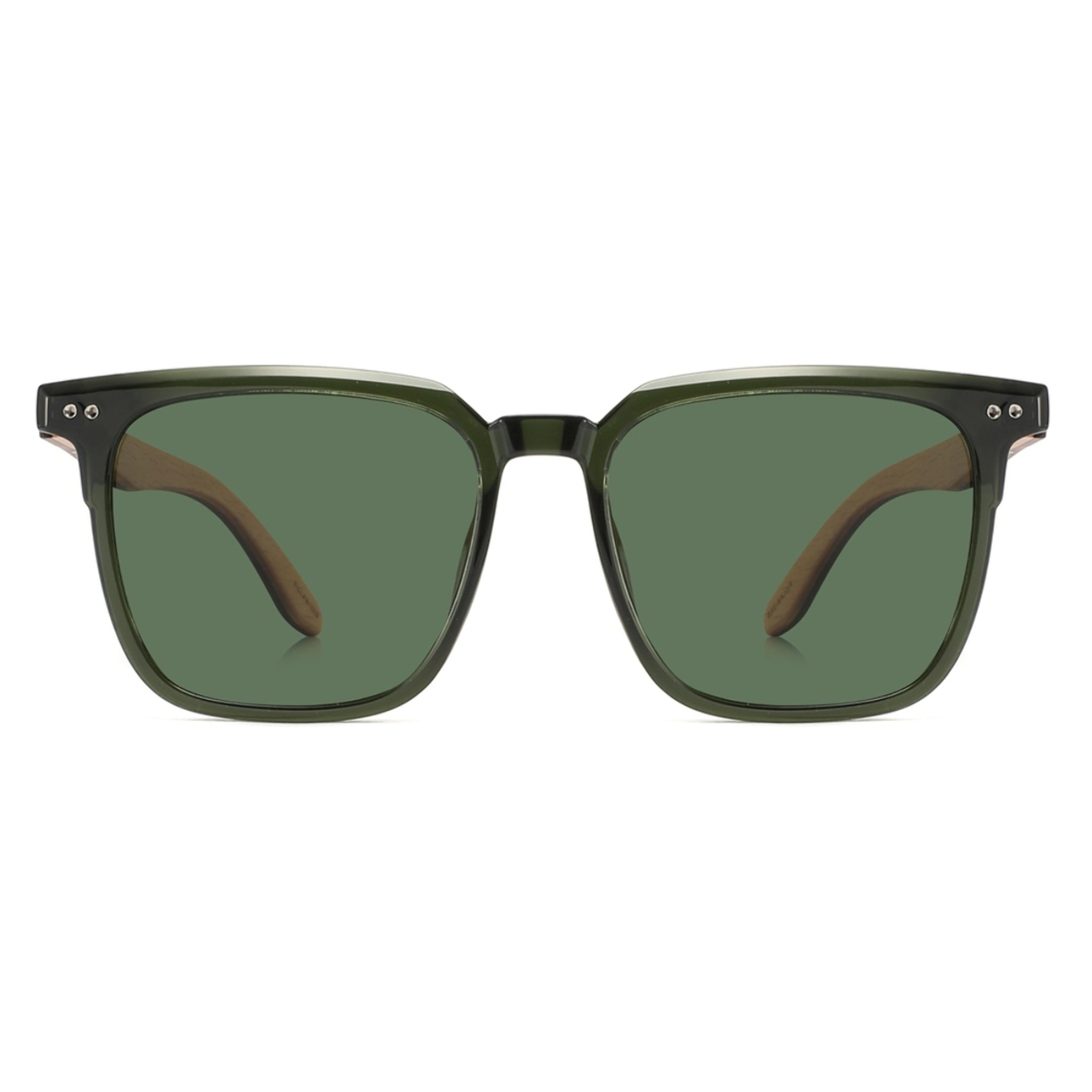 Gafas de Sol Feler 1607P-3 Polarizadas de Madera Unisex 54 mm