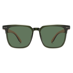 Gafas de Sol Feler 1607P-3 Polarizadas de Madera Unisex 54 mm