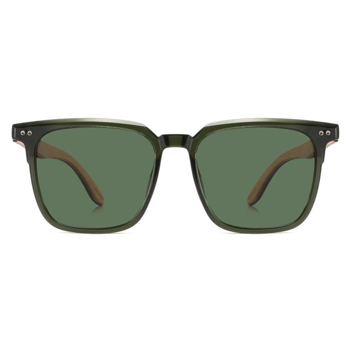 Gafas de Sol Feler 1607P-3 Polarizadas de Madera Unisex 54 mm
