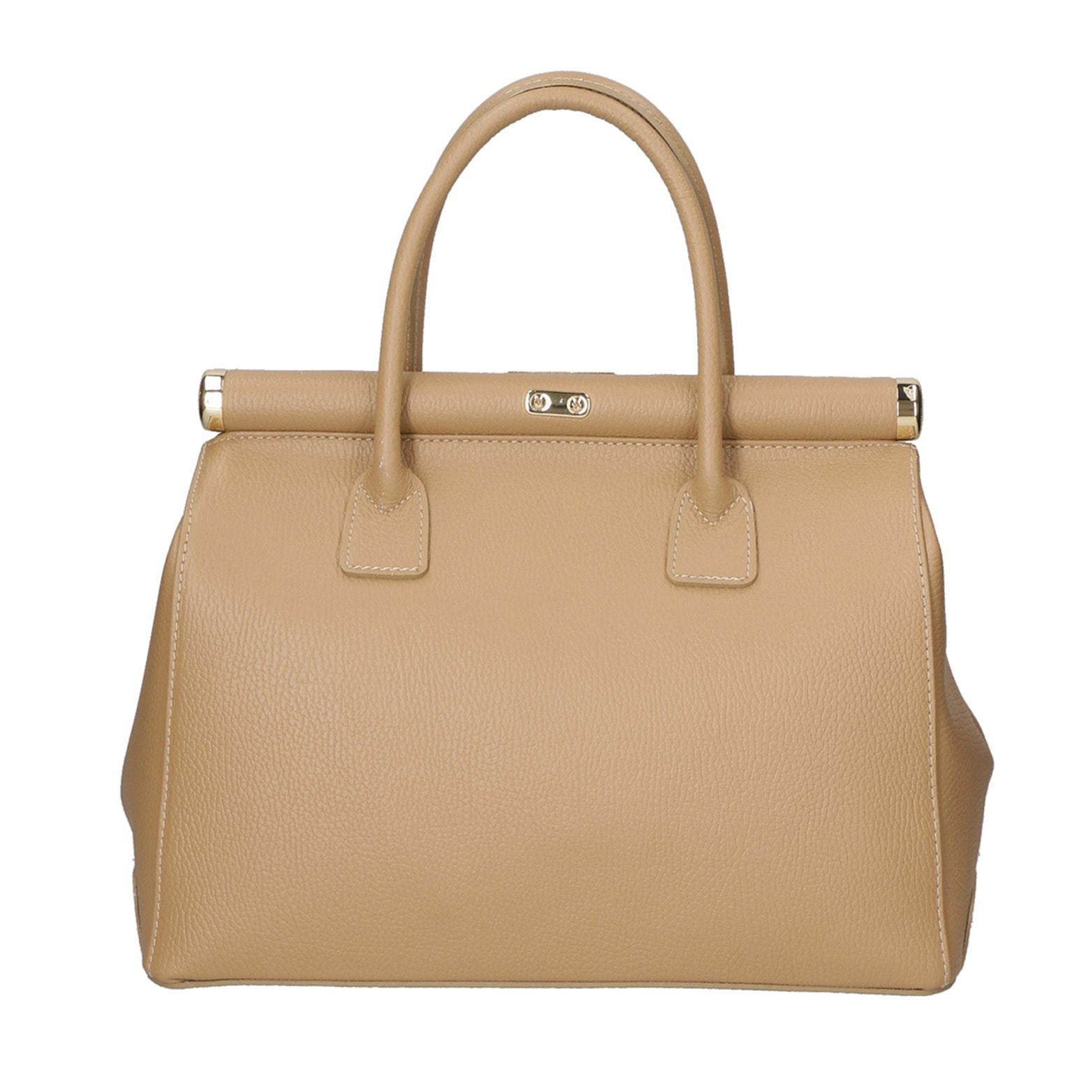 Borsa a mano da donna - Modello Aleria - Vera pelle - 35.0 x 26.0 x 16.0 cm
