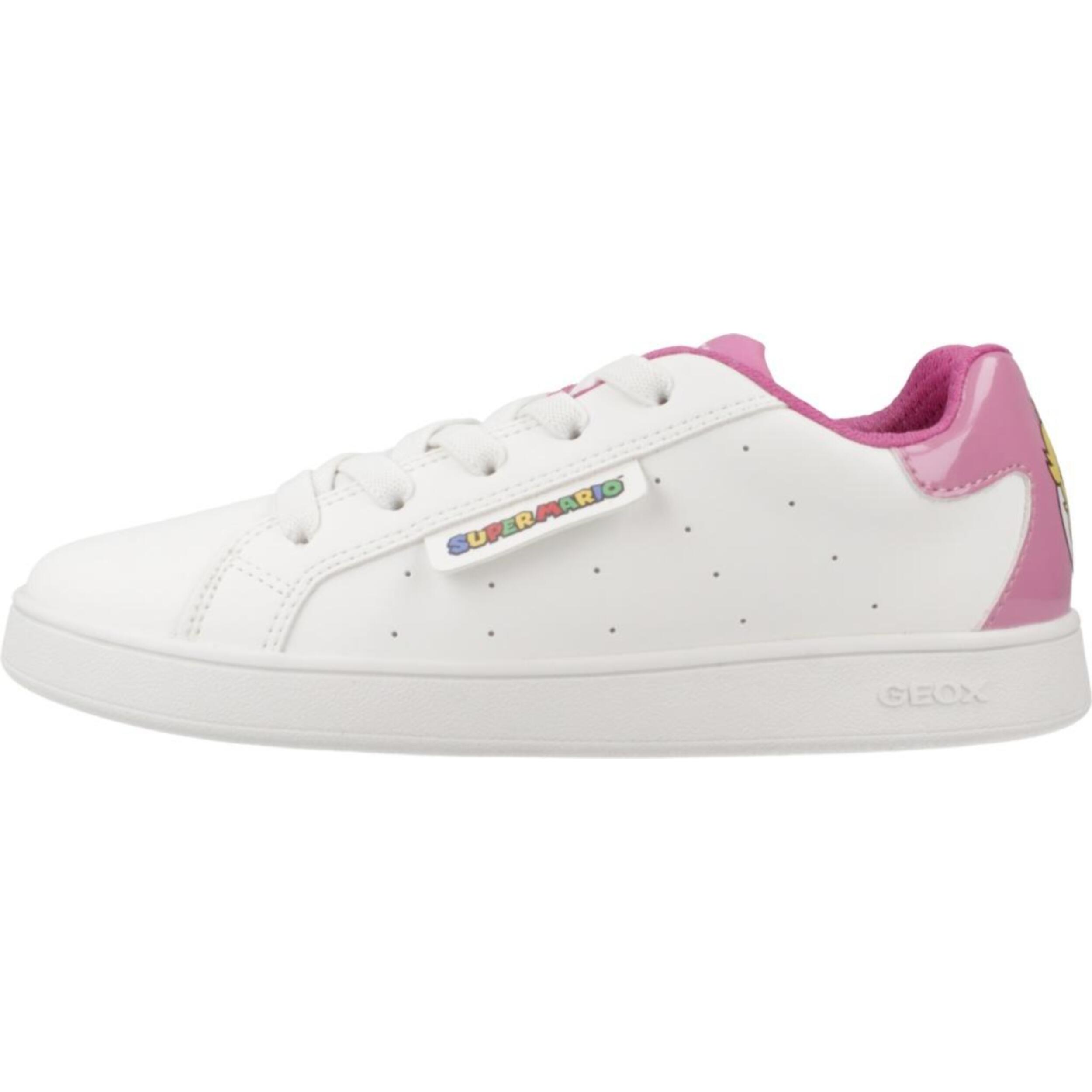 Zapatillas Niña de la marca GEOX  modelo J ECLYPER BLANCO