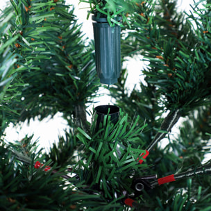árbol de Navidad con 1000 Ramas de PVC ÃÂ¤102x180cm Verde