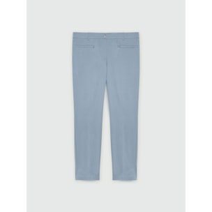 Fiorella Rubino - Pantaloni New York con viscosa LENZING™ ECOVERO™ - Azzurro