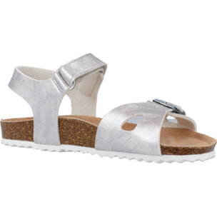 Sandalias Niña de la marca GEOX  modelo J ADRIEL GIRL C PLATA