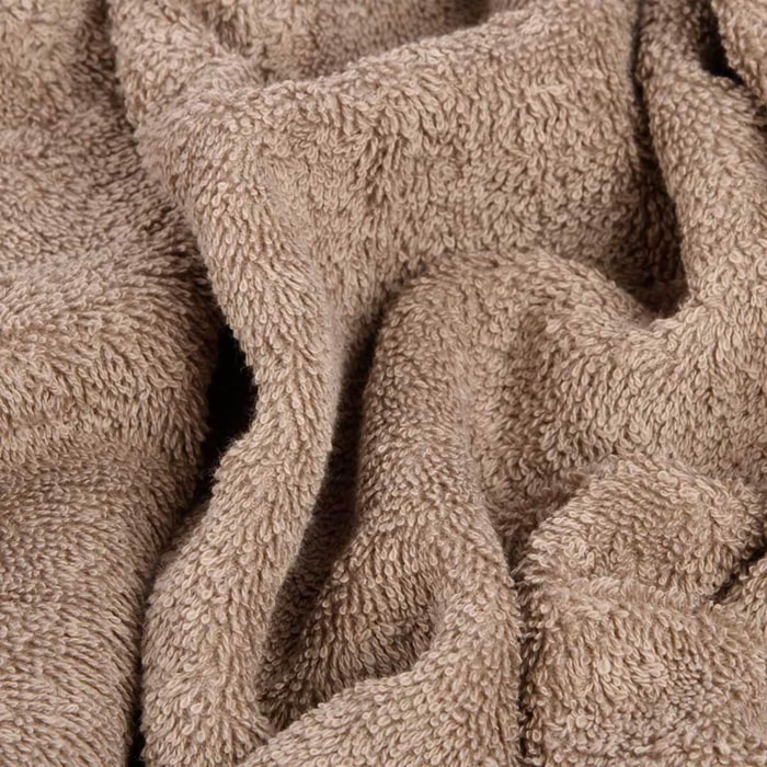 3 serviettes CASUAL - coton 500 g/m2 - coloris marron