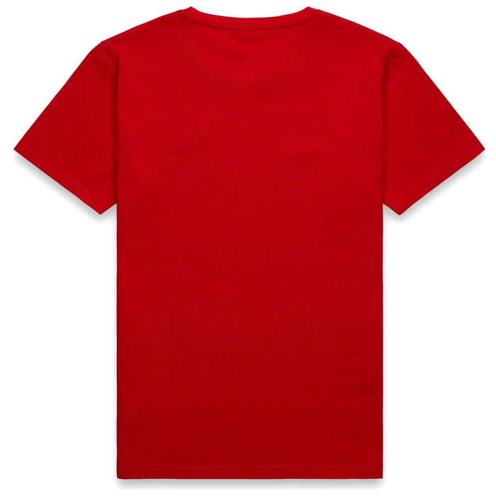 Kappa - T-Shirts & Top Uomo Rosso - Authentic Nurias