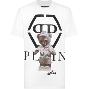 PHILIPP PLEIN Camiseta de cuello redondo y manga larga TEDDY
