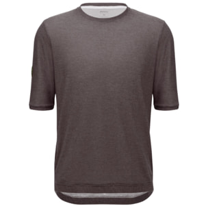 Stone Delta - T-Shirt Technique - Wenge - Homme