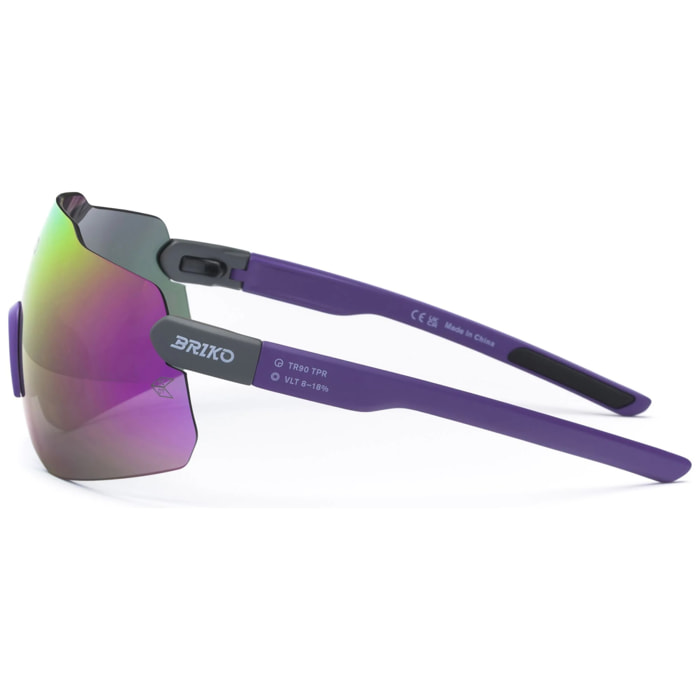 Briko - Occhiali, Uomo Donna, Grigio - Starlight 2.0 3 Lenses