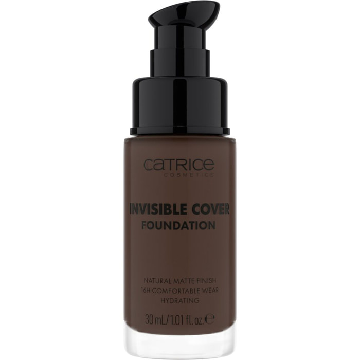 Invisible Cover Foundation - Fond de Teint Couvrant Invisible Fini Mat 30ml