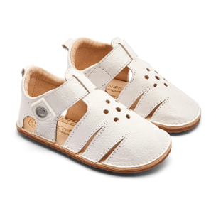 Sandalias Cerradas Respetuosas Blanco