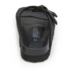 SANDALO CON ZEPPA BILLOWY NERO