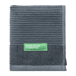 Set 3pcs toallas de baño  gris oscuro  benetton